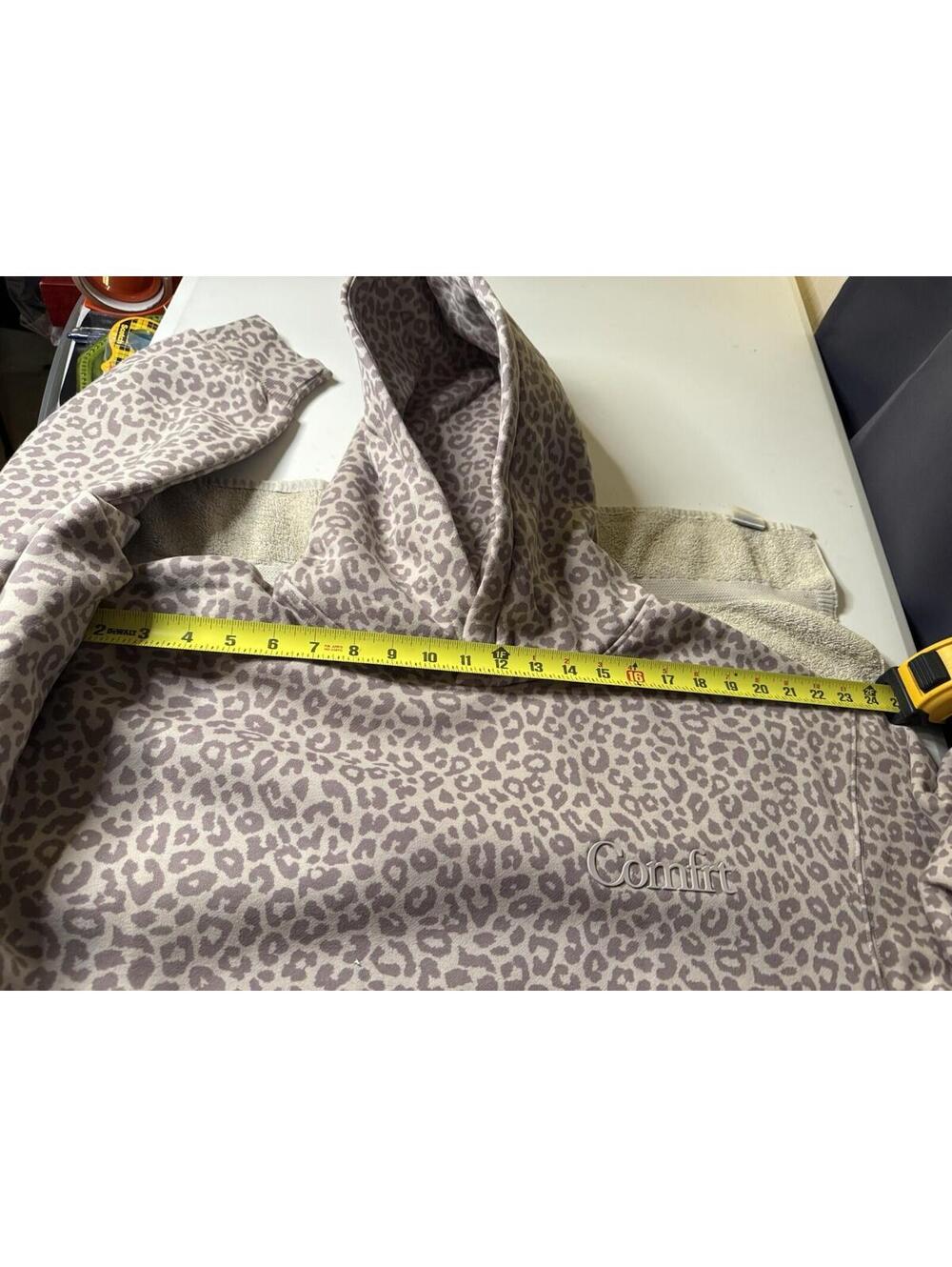 Comfrt Minimalist Unisex Hoodie Size M Desert  Leopard CT022SC New in Bag $120 - Picture 15 of 16